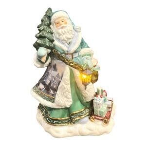 Thomas Kinkade Santa Bradford Editions Spirit of Christmas Victorian 68878